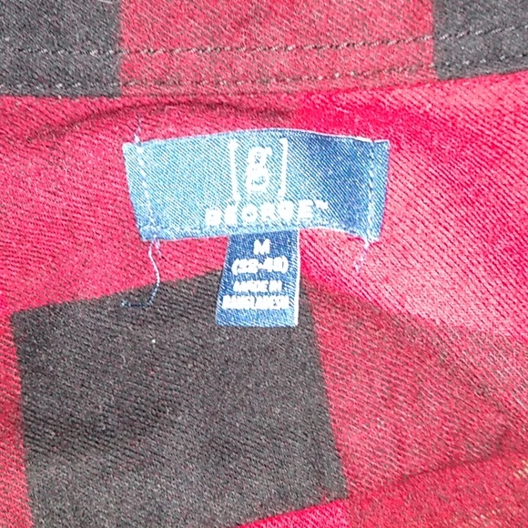 Flannel shirt, bleached with Jolly AF on the back - Picture 5 of 6